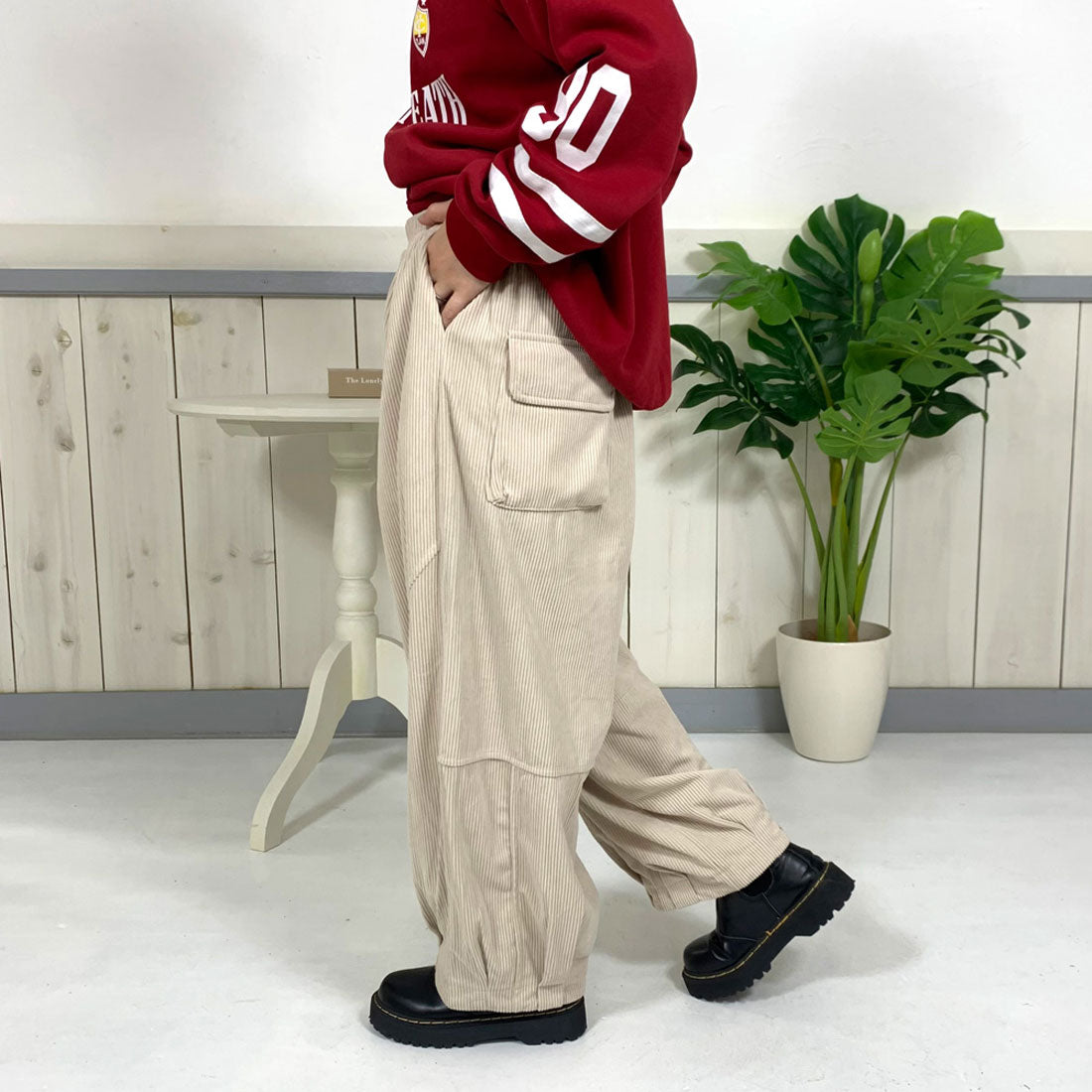 シーアールビー CRB コールカーブパンツ