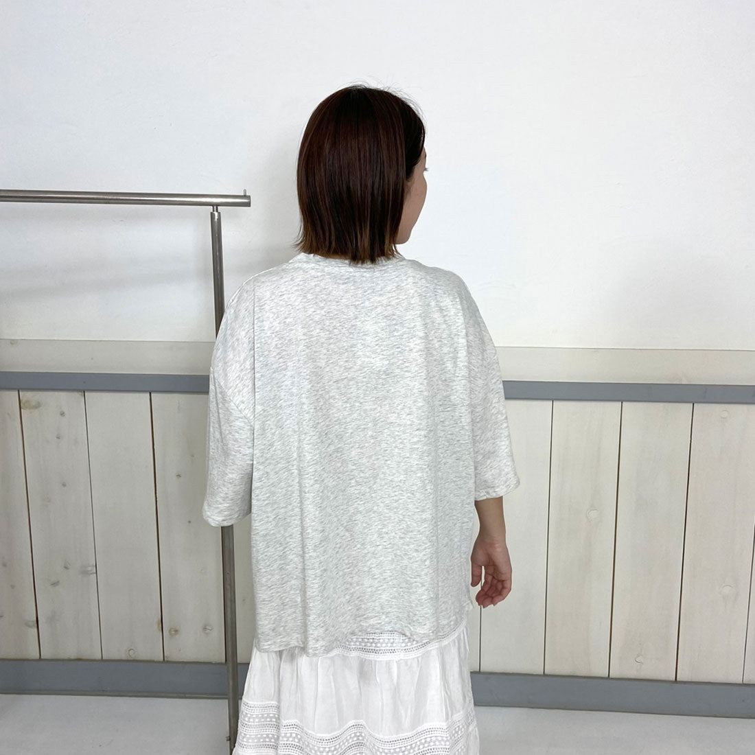 シーアールビー CRB アニマルBIGTシャツ (グレー) グレー