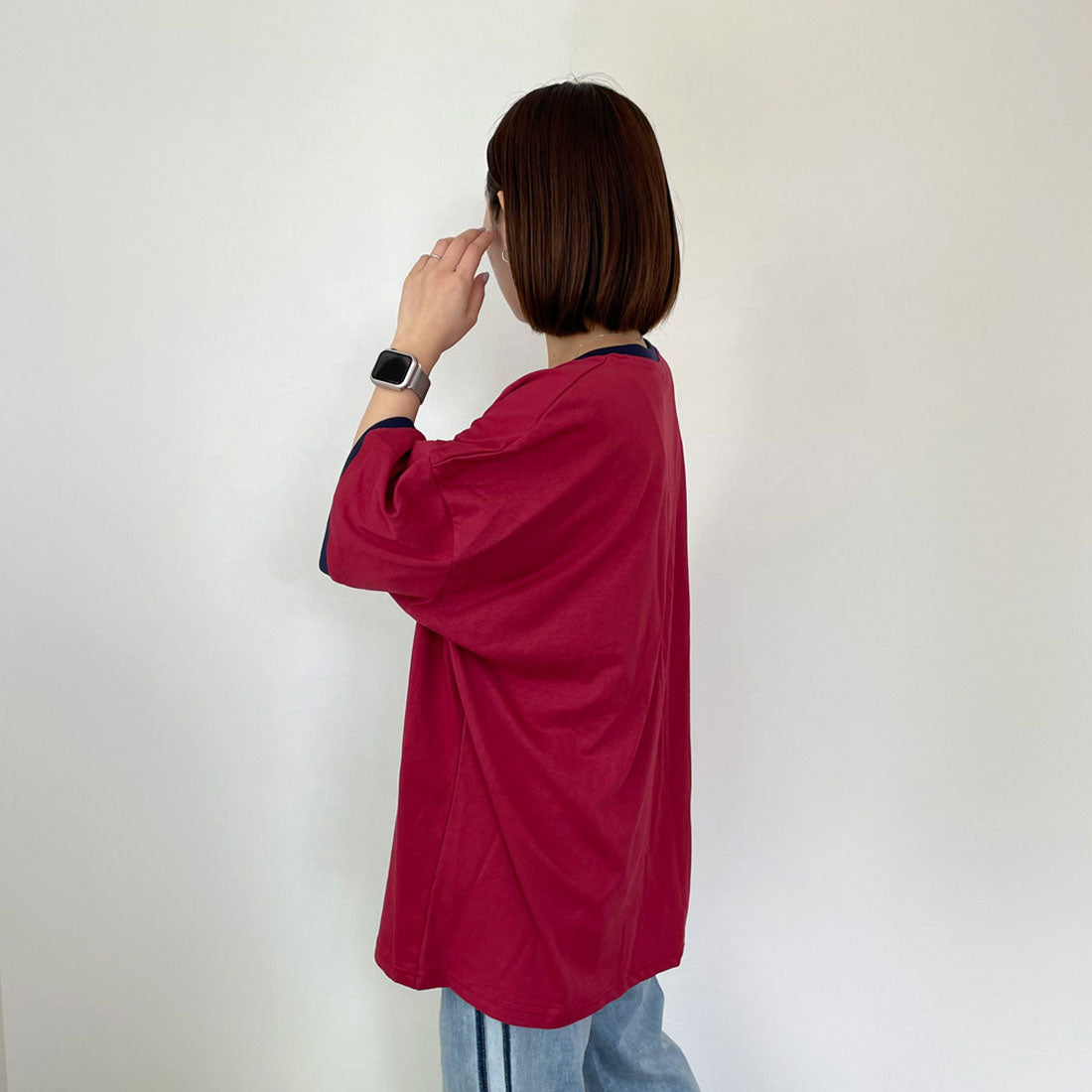 シーアールビー CRB リンガーロゴTシャツ (チャコール) チャコール