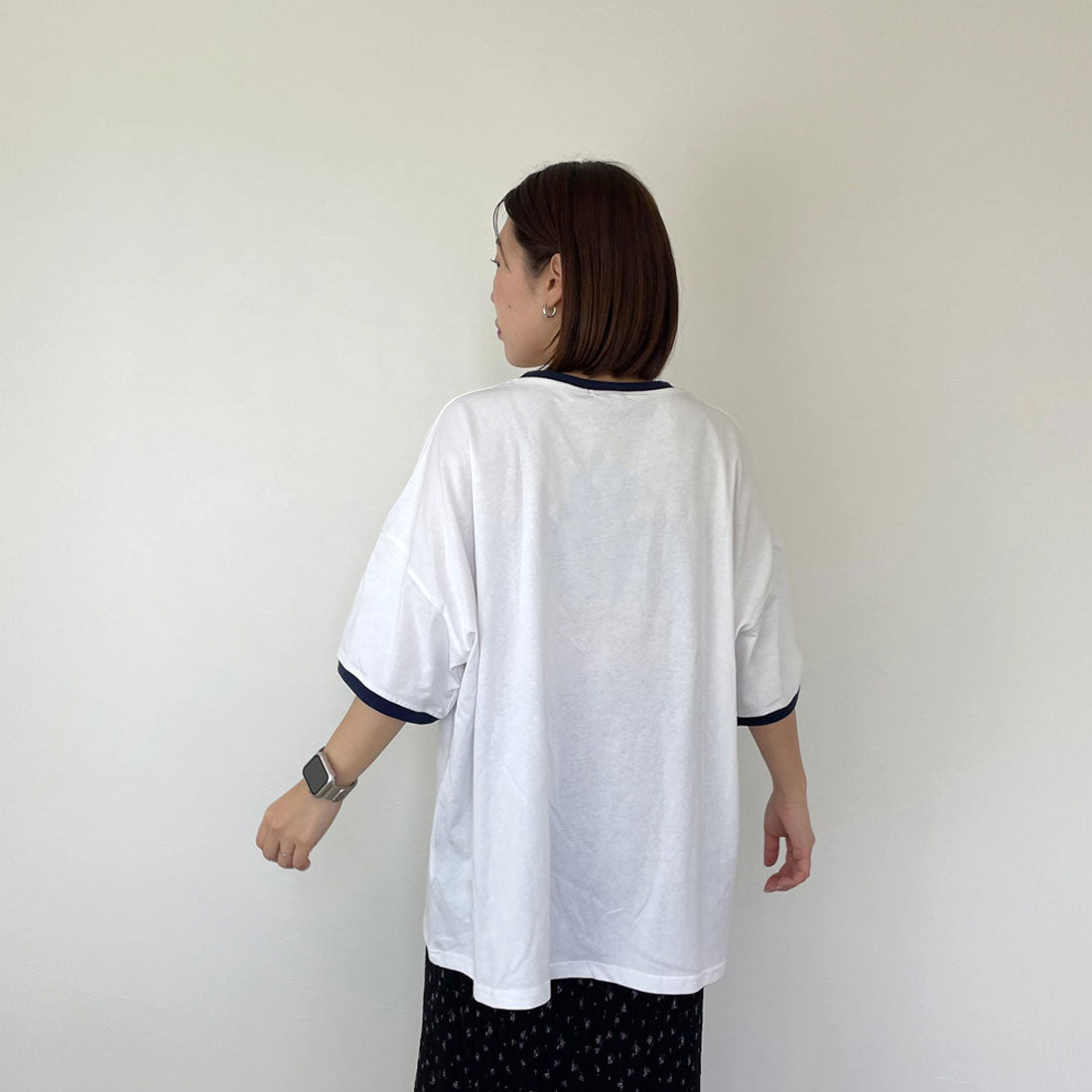 シーアールビー CRB リンガーロゴTシャツ (チャコール) チャコール