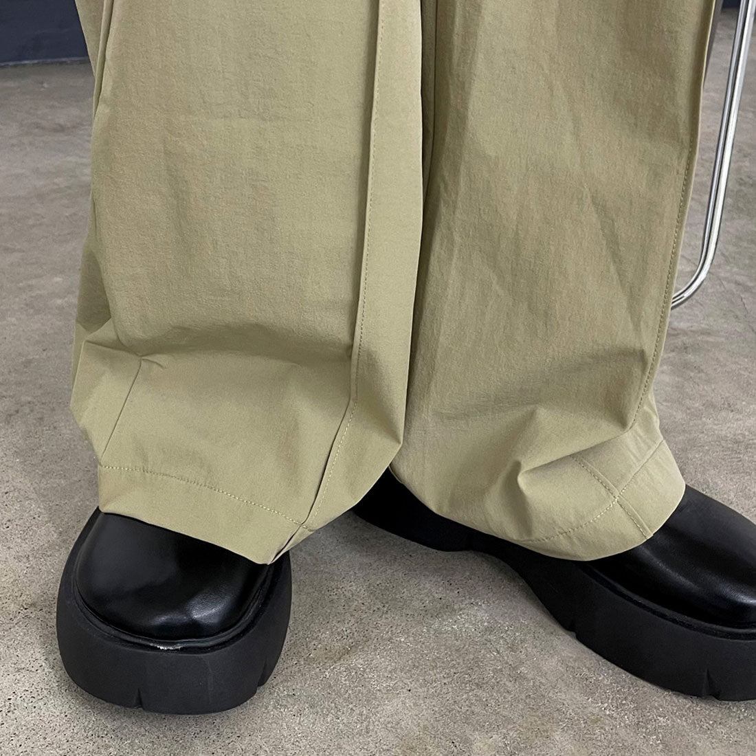 シーアールビー CRB センターシームイージーパンツ (ブラック) ブラック