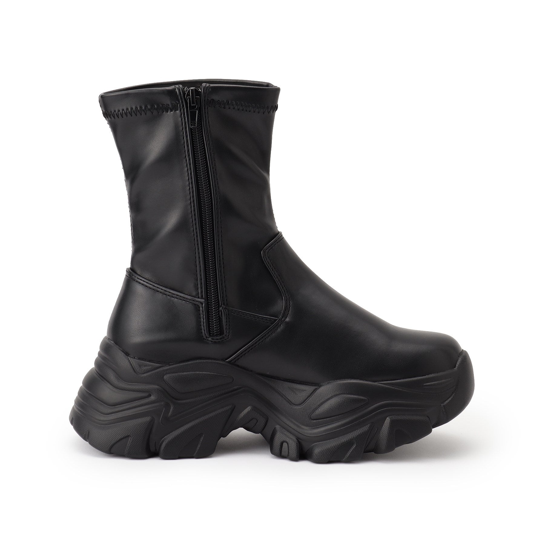 シーエス ティーアンドピー csT&P 厚底スニーカー底ブーツ (ブラック(019)) ブラック(019)