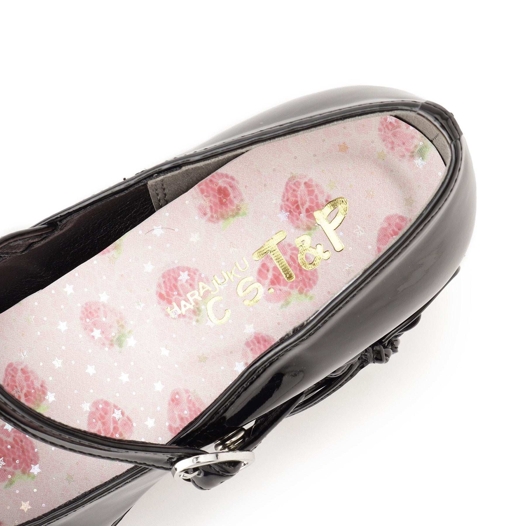 シーエス ティーアンドピー csT&P 厚底ヒールレースアップパンプス