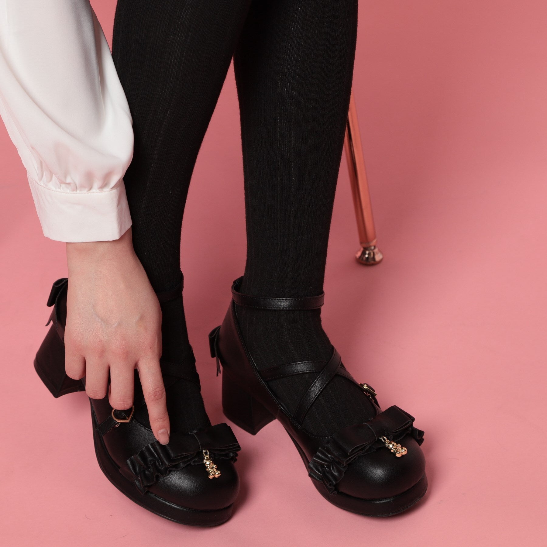 シーエス ティーアンドピー csT&P インフルエンサーコラボロリータクマさんパンプス (レッド(062)) レッド(062)