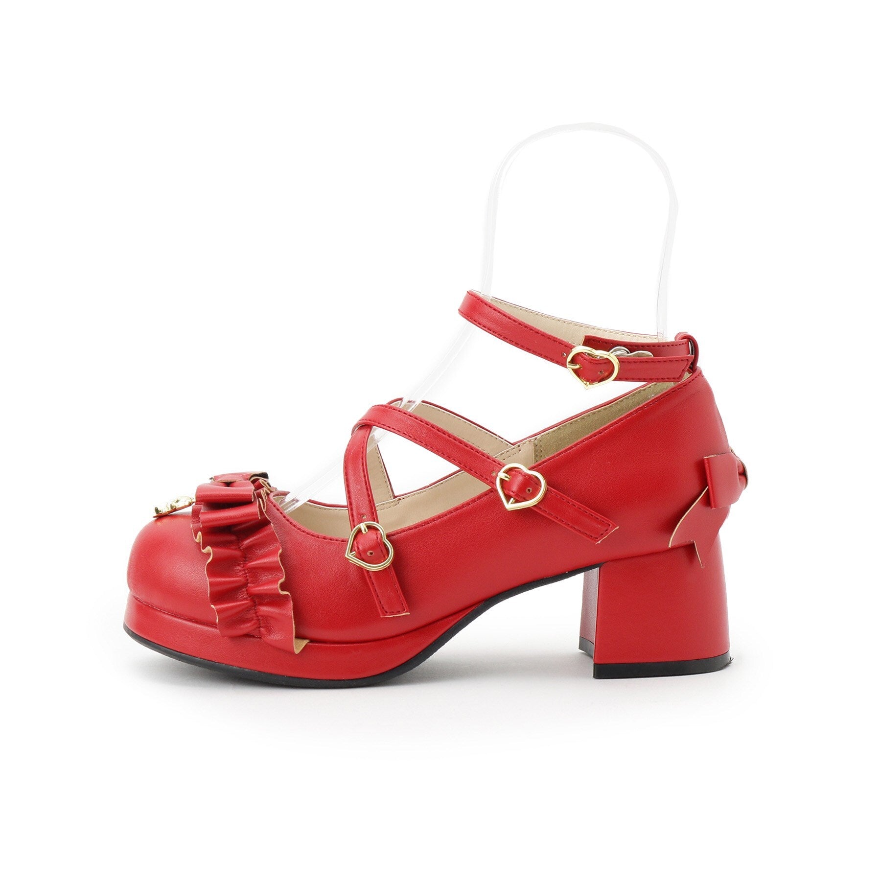 シーエス ティーアンドピー csT&P インフルエンサーコラボロリータクマさんパンプス (レッド(062)) レッド(062)