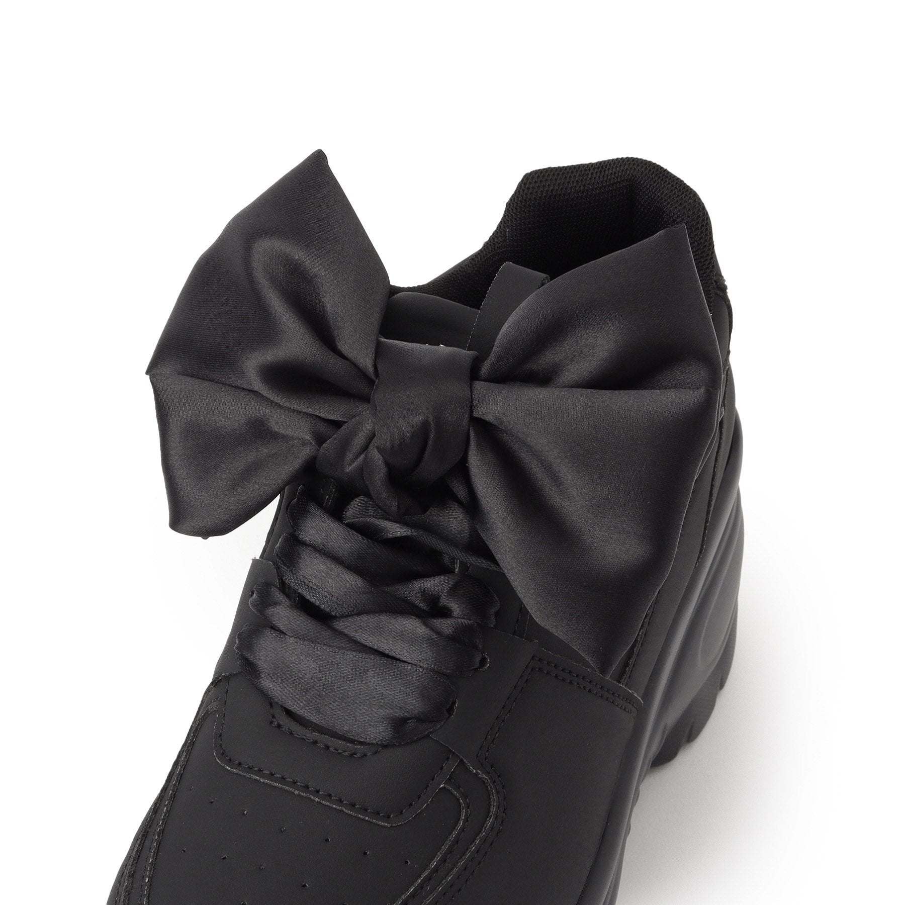 シーエス ティーアンドピー csT&P 厚底リボン取り外し可スニーカー (ホワイト(001)) ホワイト(001)