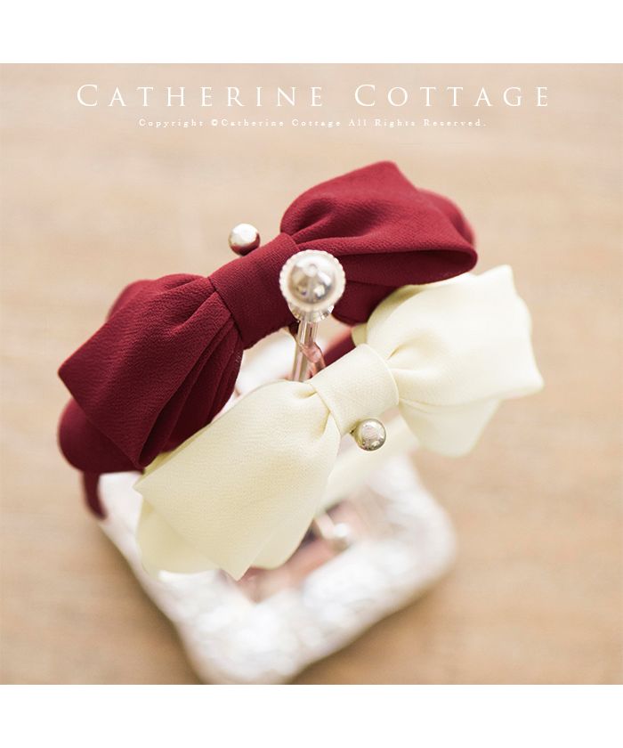 凱薩琳小屋 Catherine Cottage 愛麗絲的雪紡絲帶髮箍
