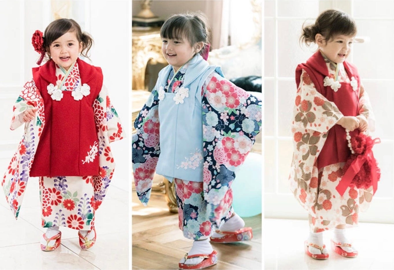 キャサリンコテージ Catherine Cottage 七五三被布3点セット