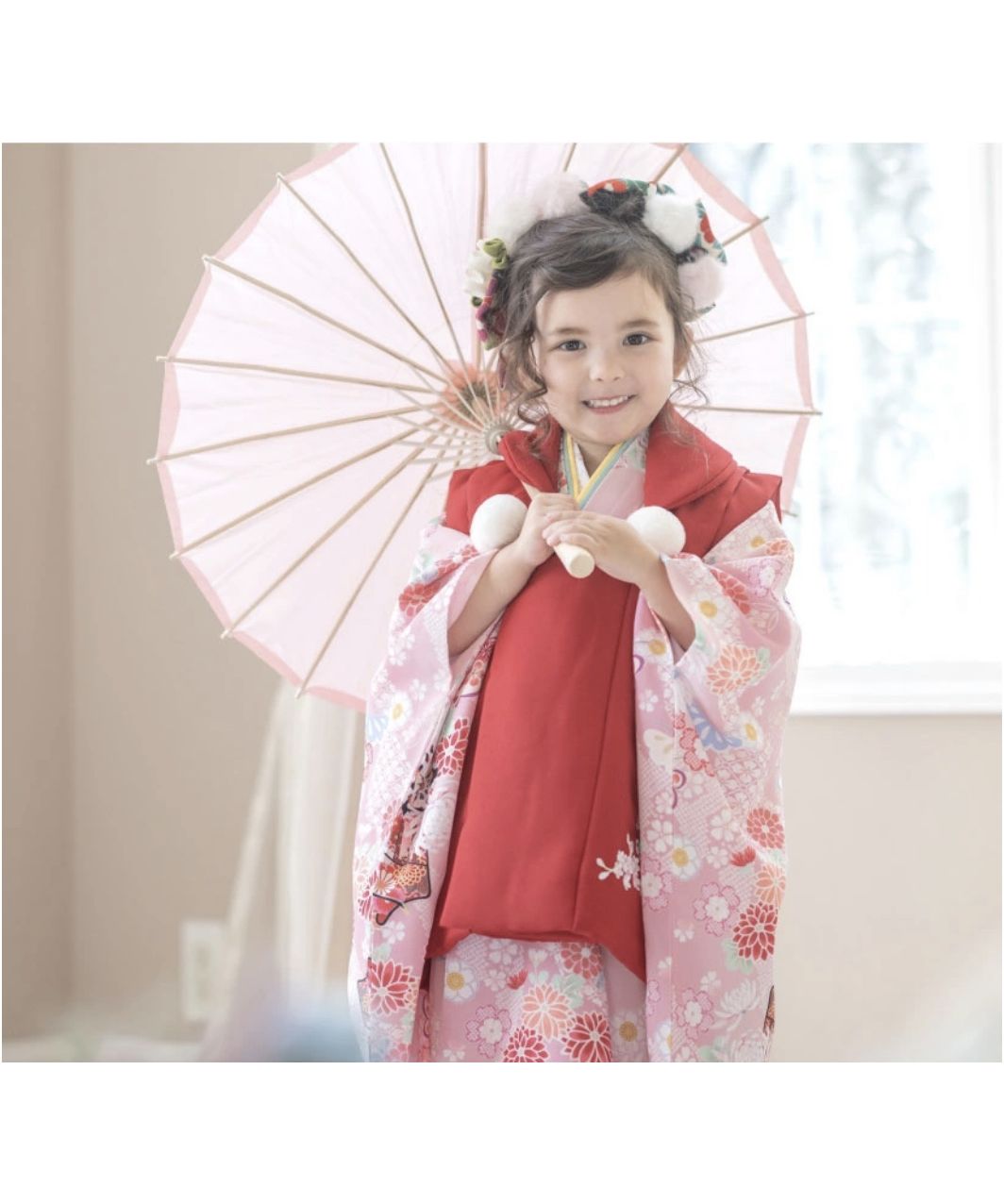 キャサリンコテージ Catherine Cottage 七五三被布3点セット