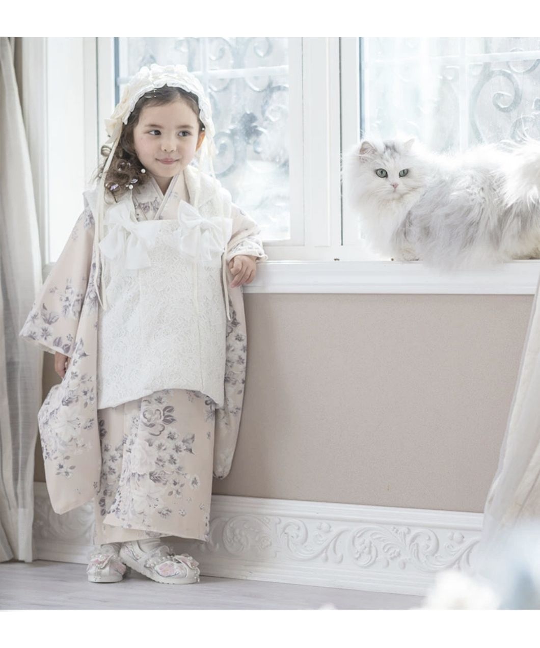 キャサリンコテージ Catherine Cottage 七五三被布3点セット