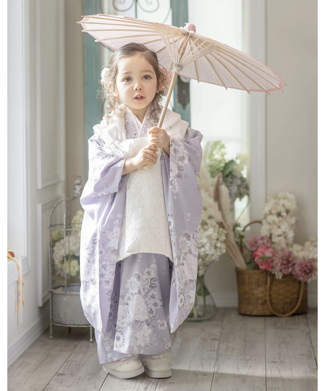 キャサリンコテージ Catherine Cottage 七五三被布3点セット