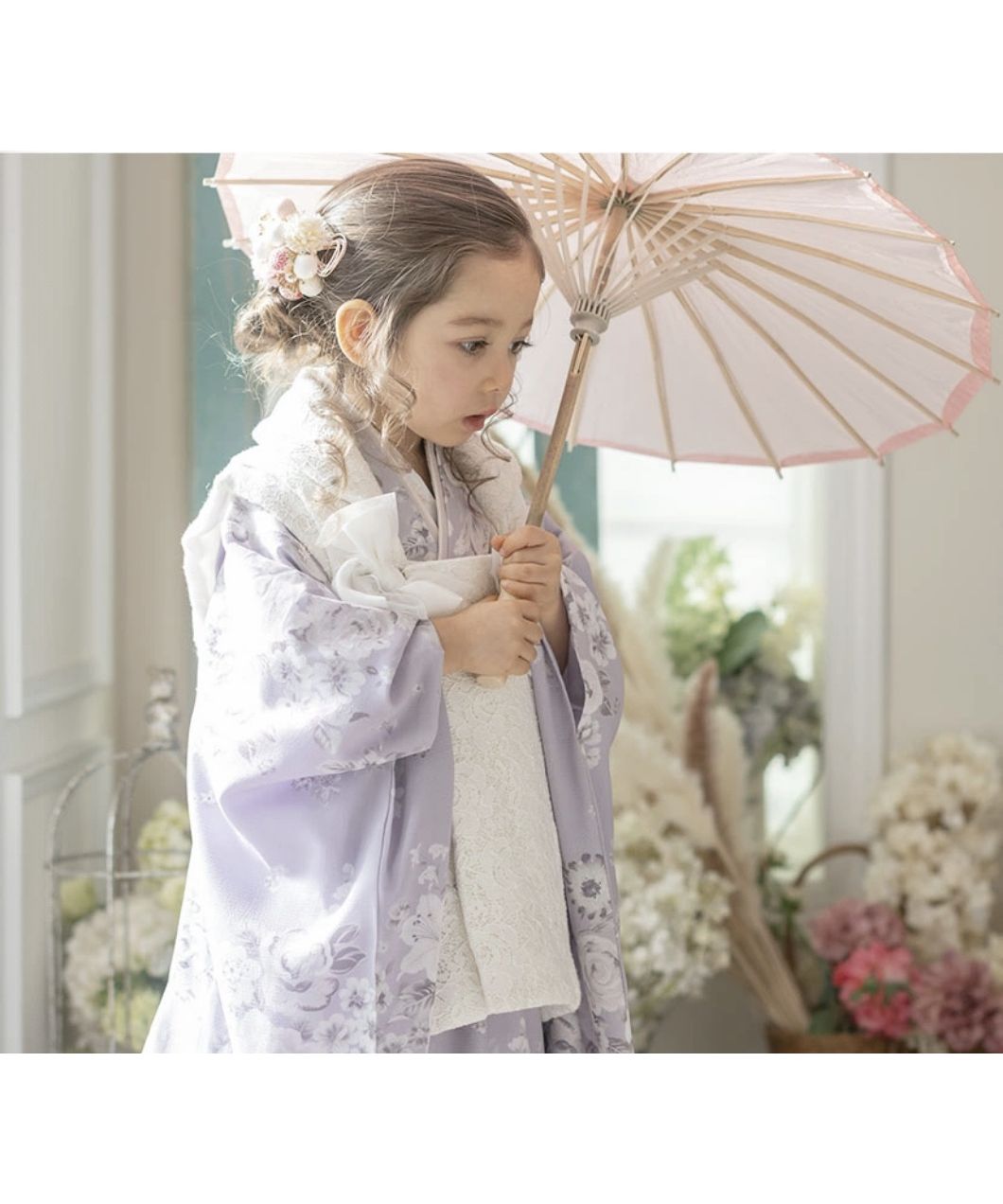 キャサリンコテージ Catherine Cottage 七五三被布3点セット