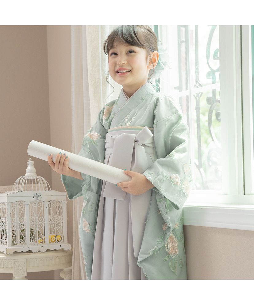Catherine Cottage Embroidered Tulle Hakama Set