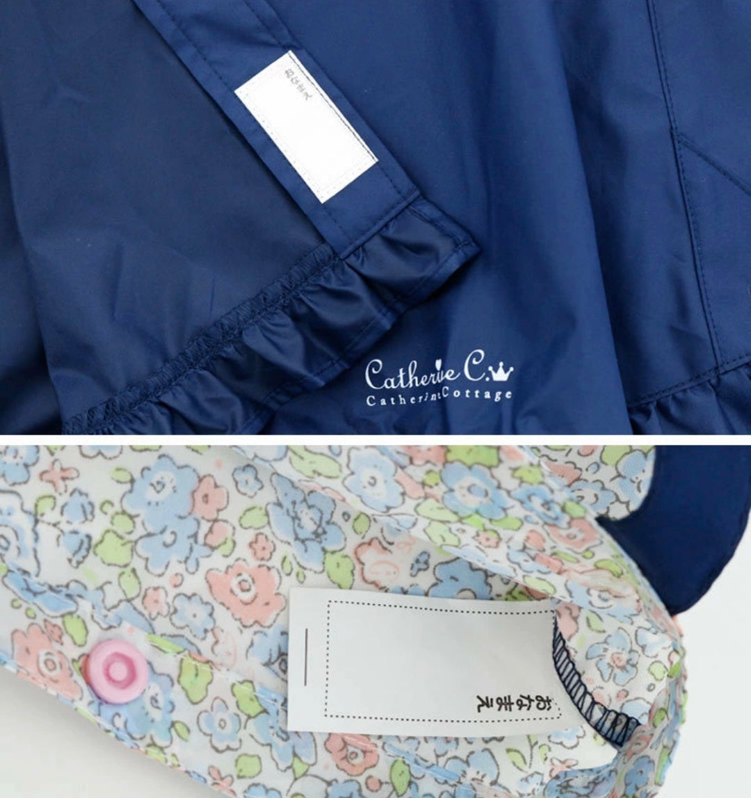 キャサリンコテージ Catherine Cottage 小花圖案適用於書包的雨衣