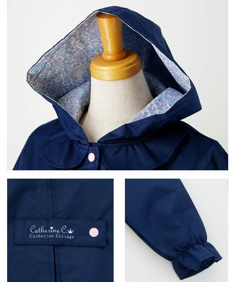 キャサリンコテージ Catherine Cottage 小花圖案適用於書包的雨衣