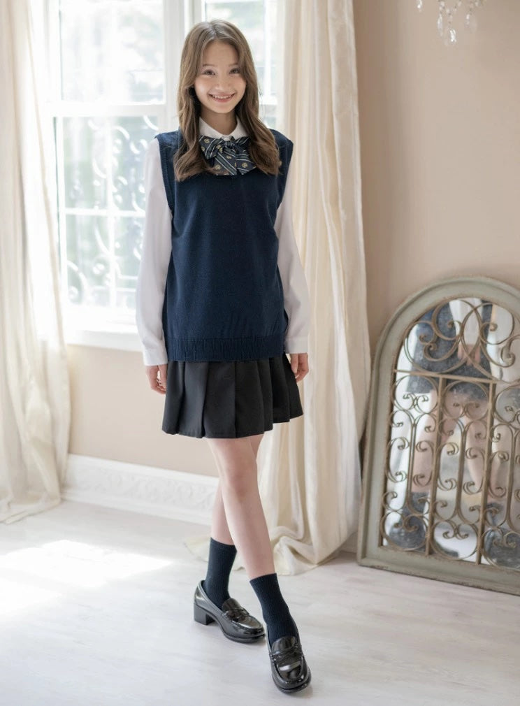 キャサリンコテージ Catherine Cottage コットンニットスクールベスト