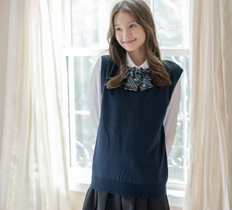 キャサリンコテージ Catherine Cottage コットンニットスクールベスト