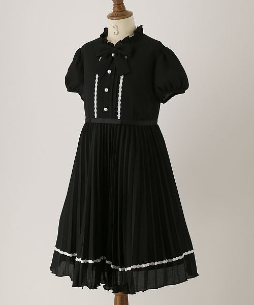 キャサリンコテージ Catherine Cottage クリスタルプリーツフォーマル半袖ワンピース