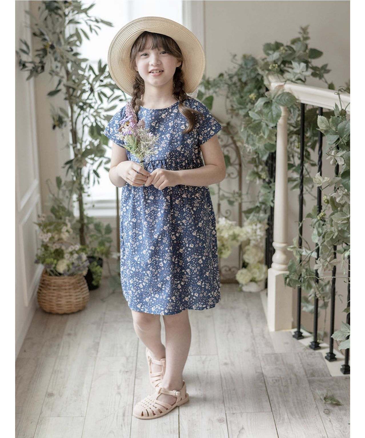 キャサリンコテージ Catherine Cottage ヴィンテージフラワープリントワンピース