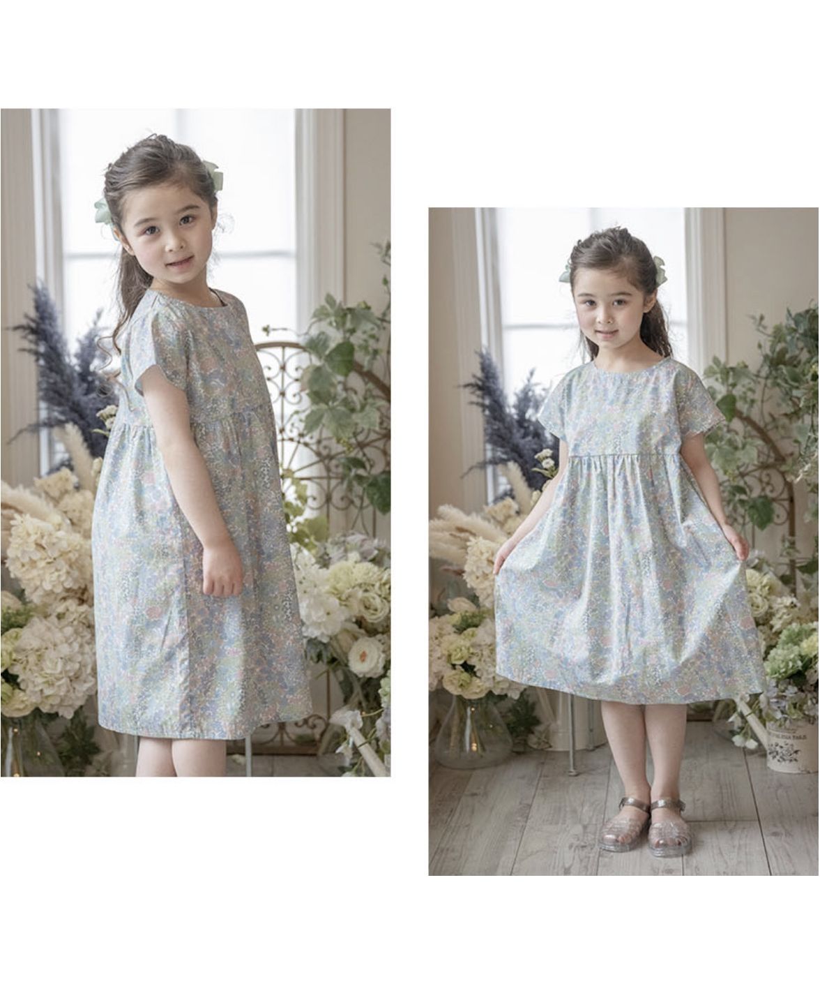 キャサリンコテージ Catherine Cottage ヴィンテージフラワープリントワンピース