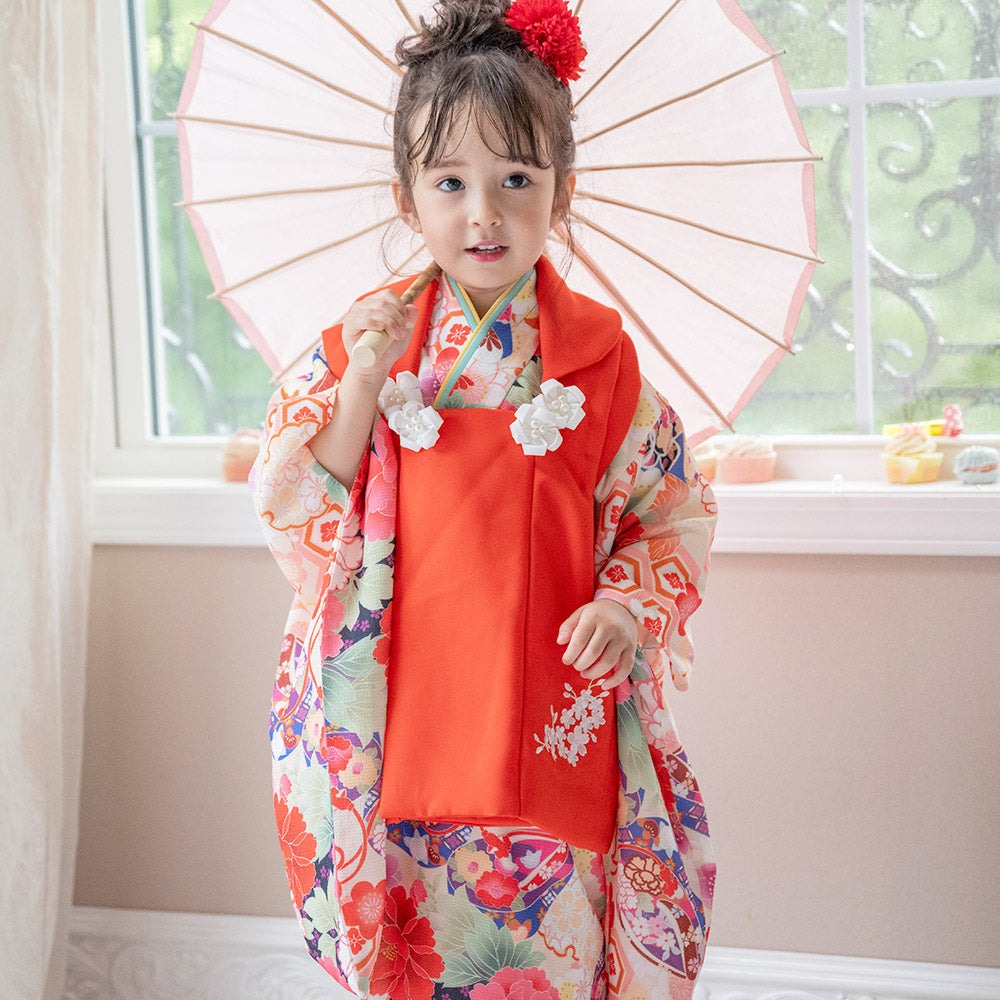 キャサリンコテージ Catherine Cottage 七五三被布3點套裝