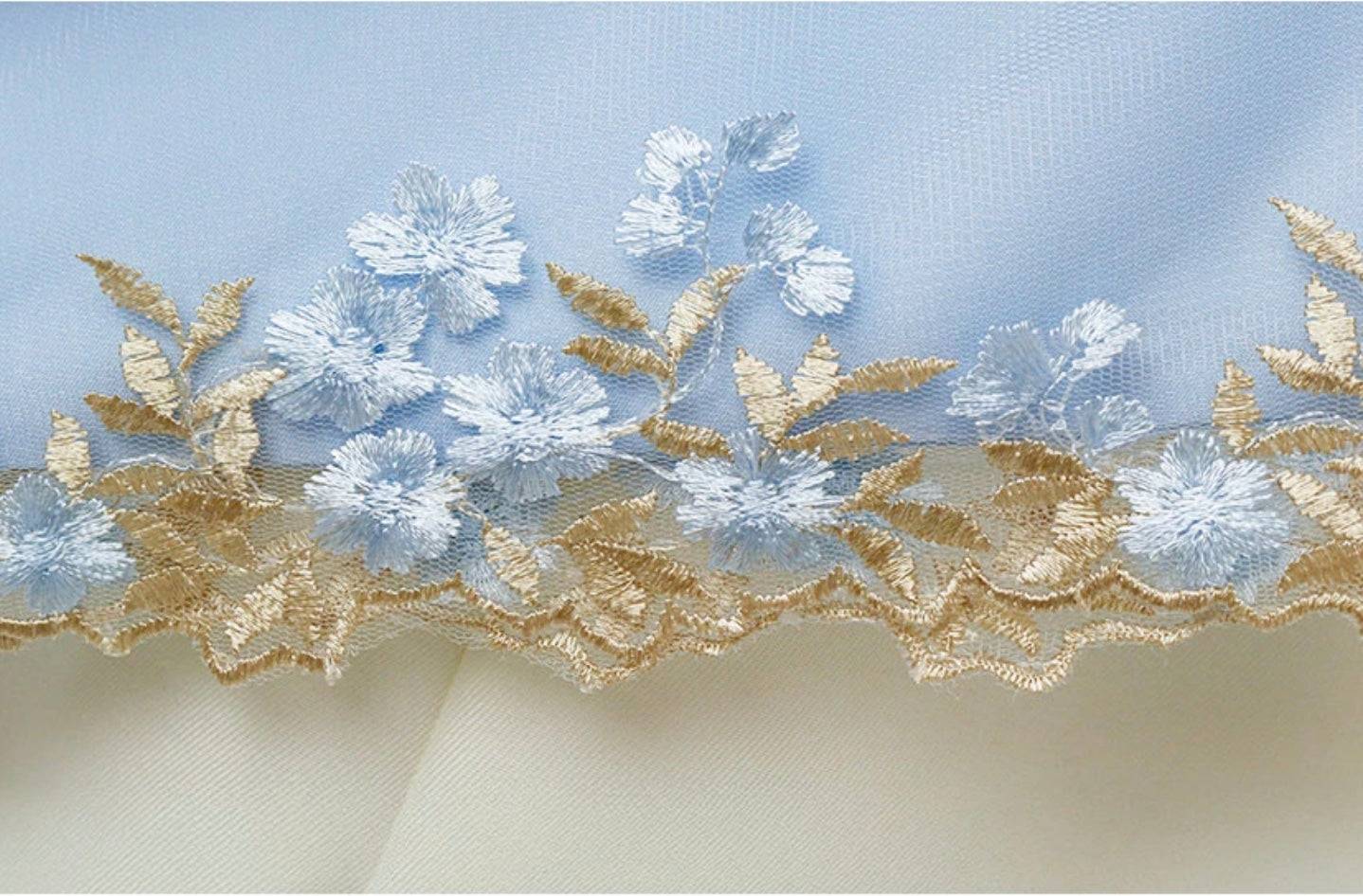 キャサリンコテージ Catherine Cottage 刺繍チュールレース袴一体型着物ワンピース