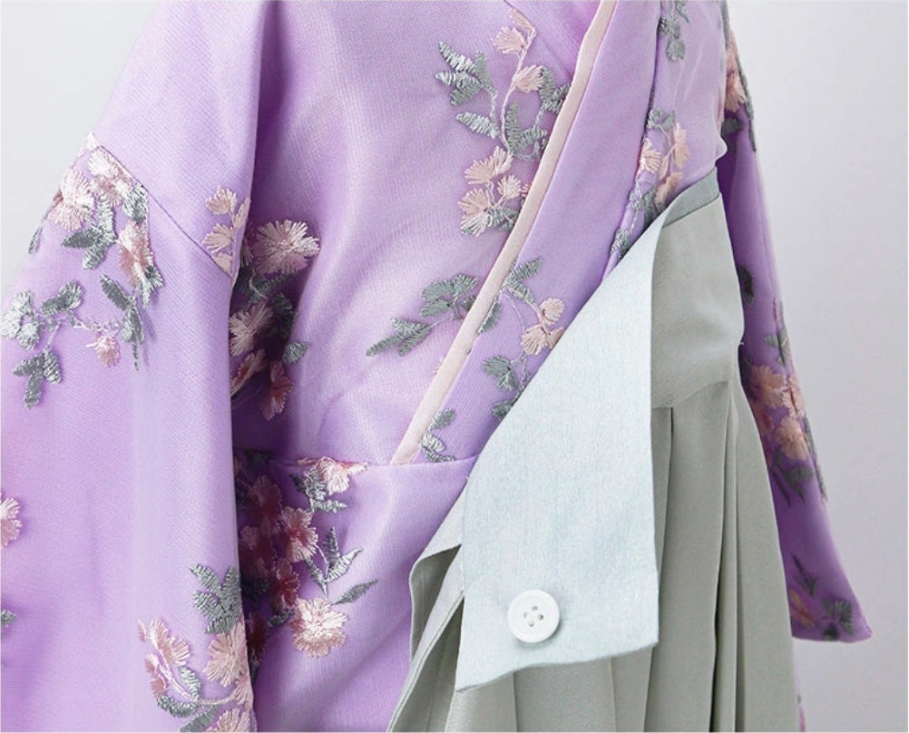 キャサリンコテージ Catherine Cottage 刺繍チュールレース袴一体型着物ワンピース