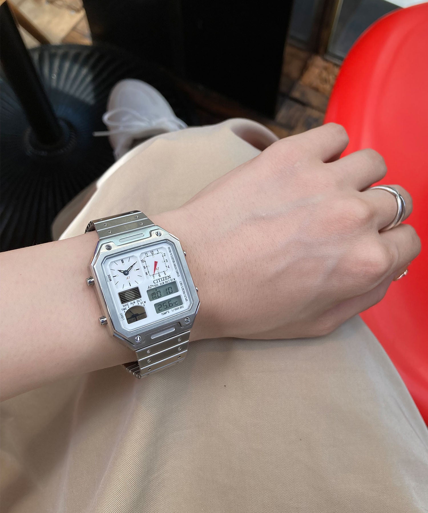 シチズンレコードレーベル CITIZEN COLLECTION RECORD LABEL 【特定店限定モデル】レコードレーベル サーモセンサー THERMO SENSOR