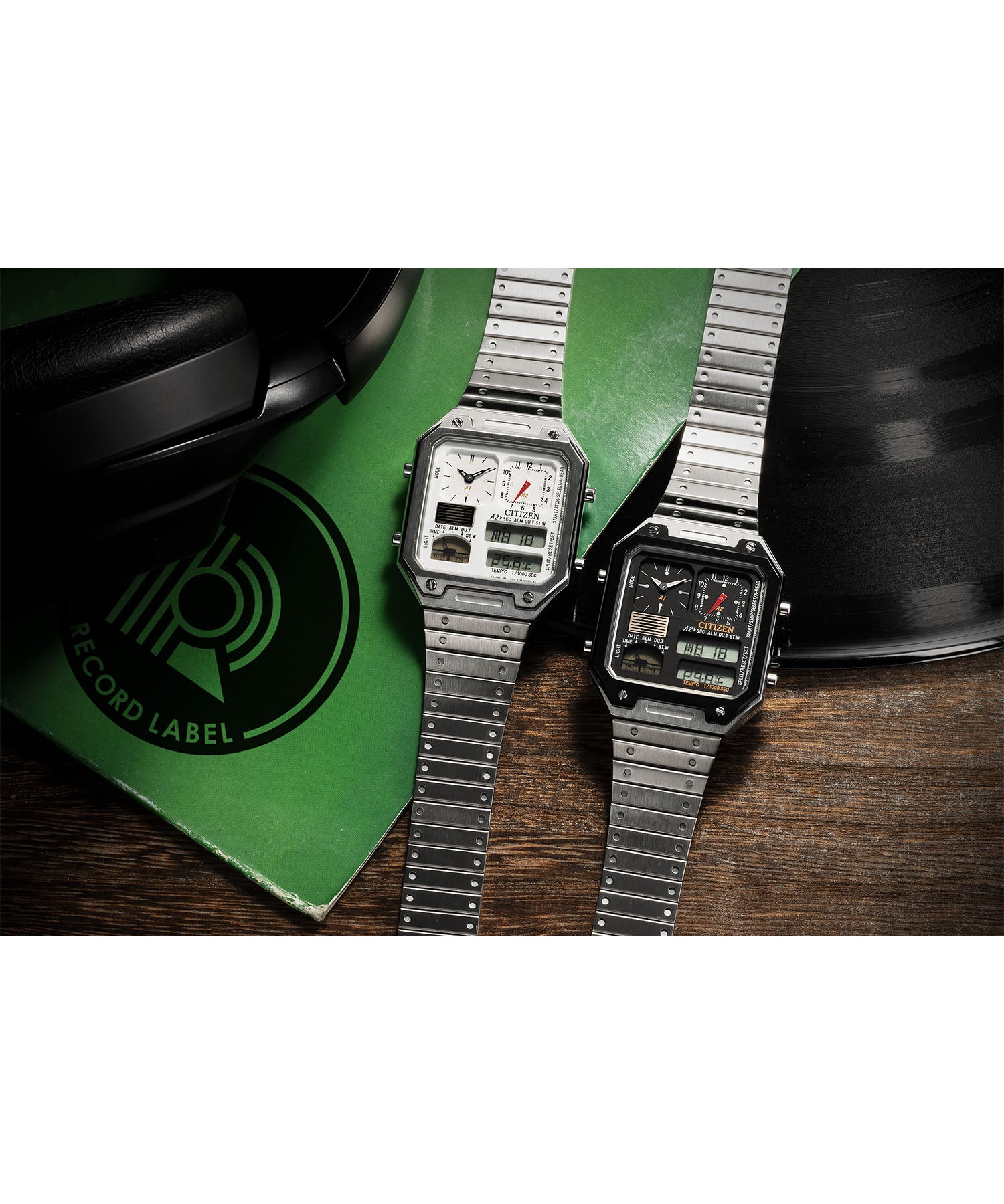 シチズンレコードレーベル CITIZEN COLLECTION RECORD LABEL 【特定店限定モデル】レコードレーベル サーモセンサー THERMO SENSOR