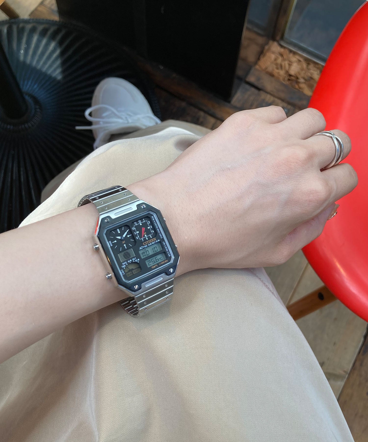 シチズンレコードレーベル CITIZEN COLLECTION RECORD LABEL 【特定店限定モデル】レコードレーベル サーモセンサー THERMO SENSOR