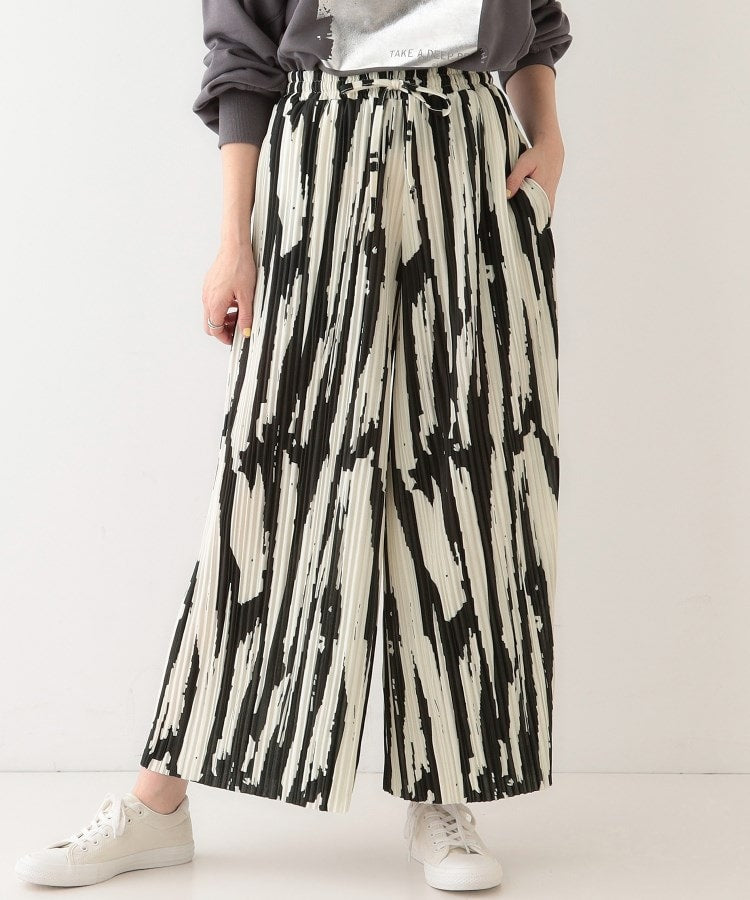 キューティーブロンド Cutie Blonde 柄アソートプリーツパンツ (オフホワイト(503)) オフホワイト(503)