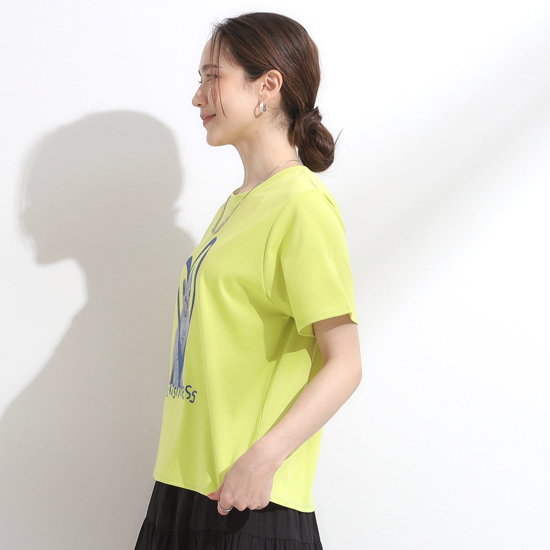 キューティーブロンド Cutie Blonde 【SHOO ICE・汗染み軽減・UVカット】グラフィックアソートTシャツ (ラベンダー(280)) ラベンダー(280)