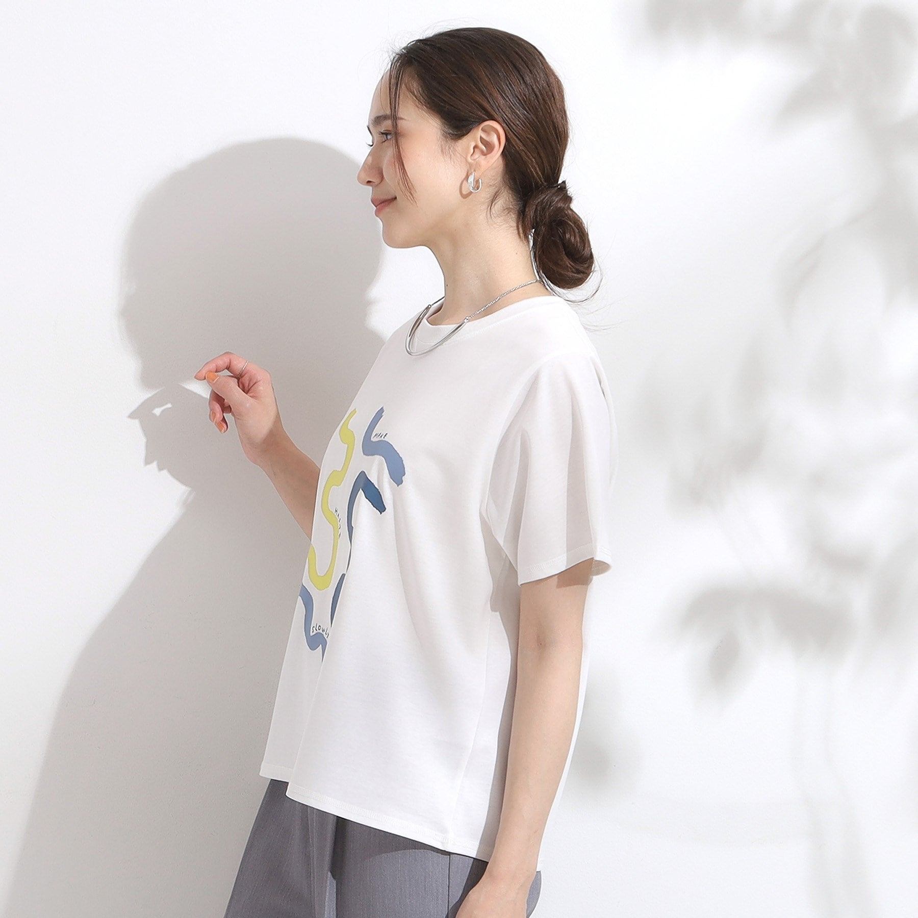 キューティーブロンド Cutie Blonde 【SHOO ICE・汗染み軽減・UVカット】グラフィックアソートTシャツ (ラベンダー(280)) ラベンダー(280)