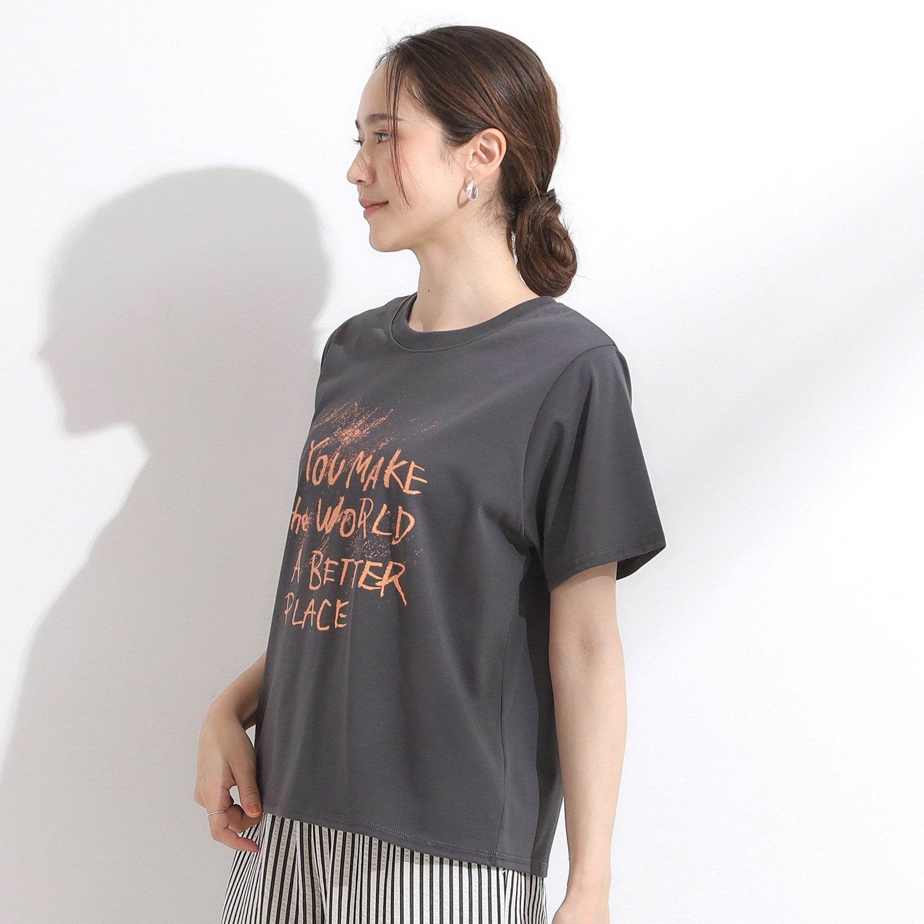 キューティーブロンド Cutie Blonde 【SHOO ICE・汗染み軽減・UVカット】グラフィックアソートTシャツ (ラベンダー(280)) ラベンダー(280)