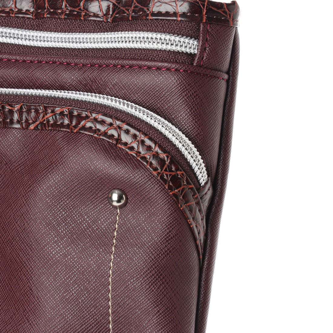 キュービック コア CUBIC CORE クロコ模様がワイルド!2WAYシザーバッグ