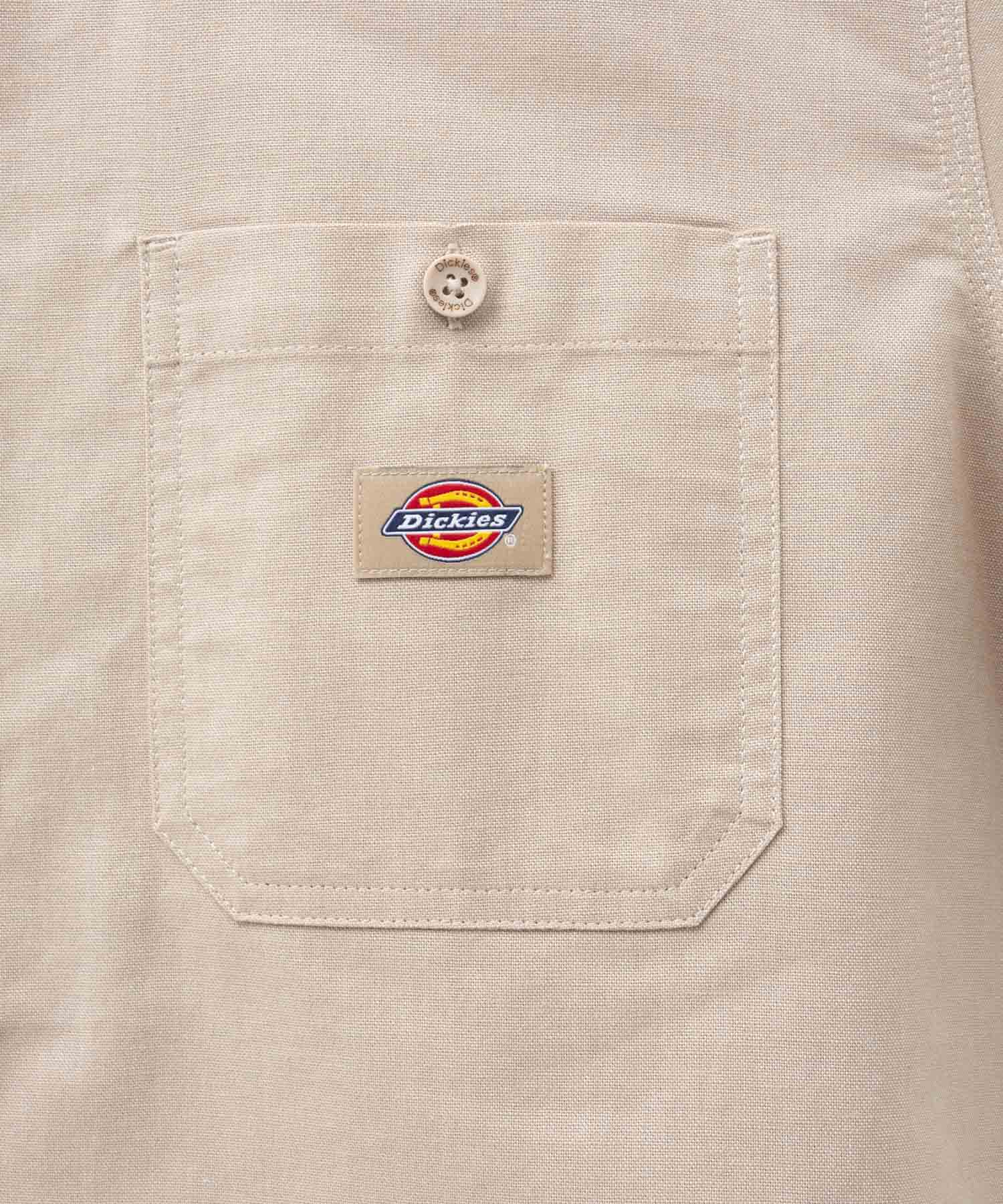 ディッキーズ Dickies ワークシャツ (ホワイトストライプ) ホワイトストライプ