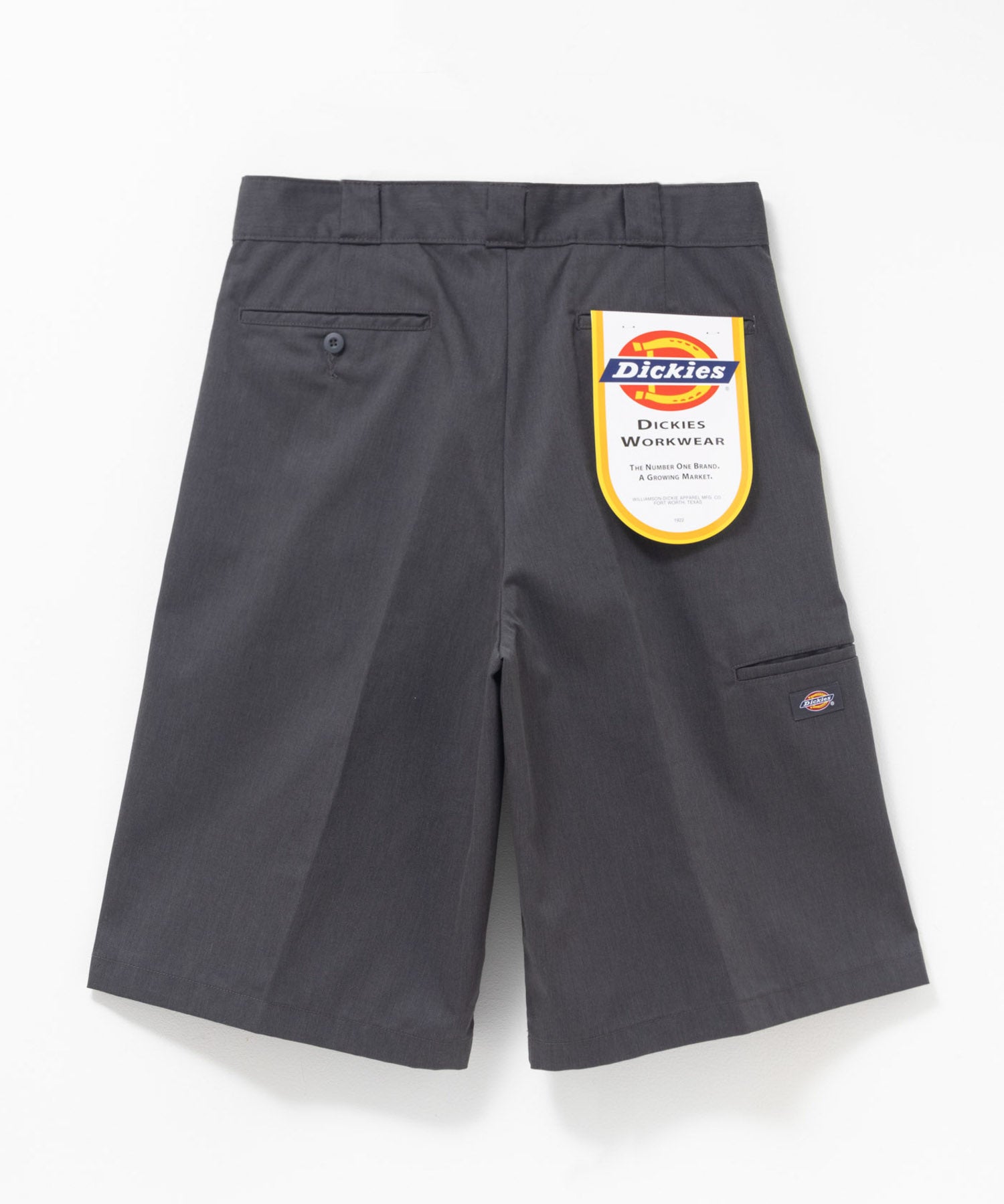 ディッキーズ Dickies ワイドルーズショートパンツ (ブラックデニム) ブラックデニム