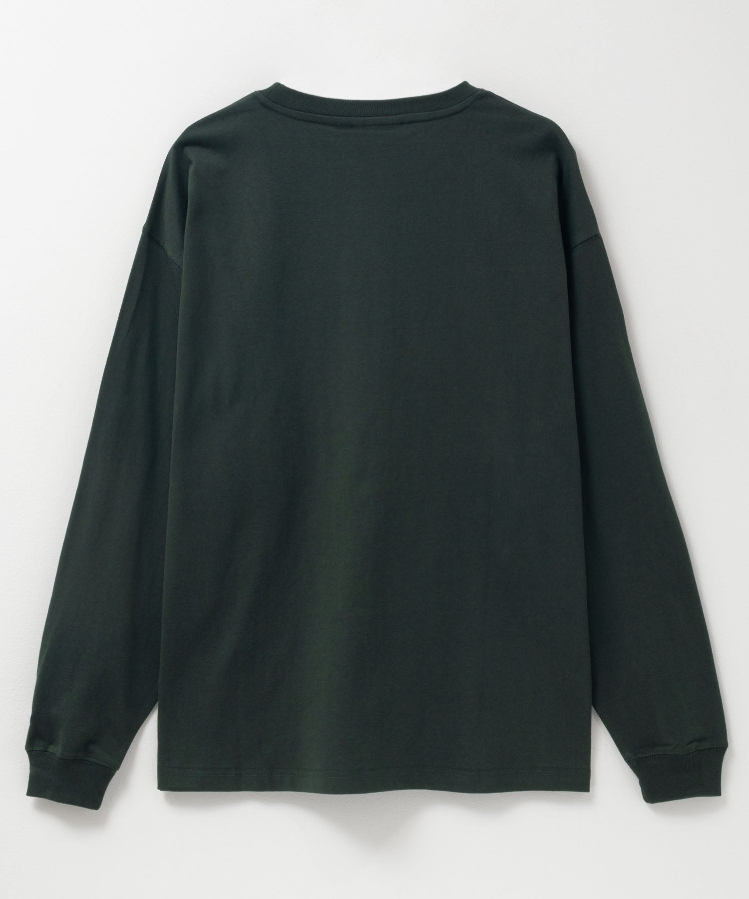 ディッキーズ Dickies ワンポイント刺繍長袖Tシャツ (ブラック) ブラック