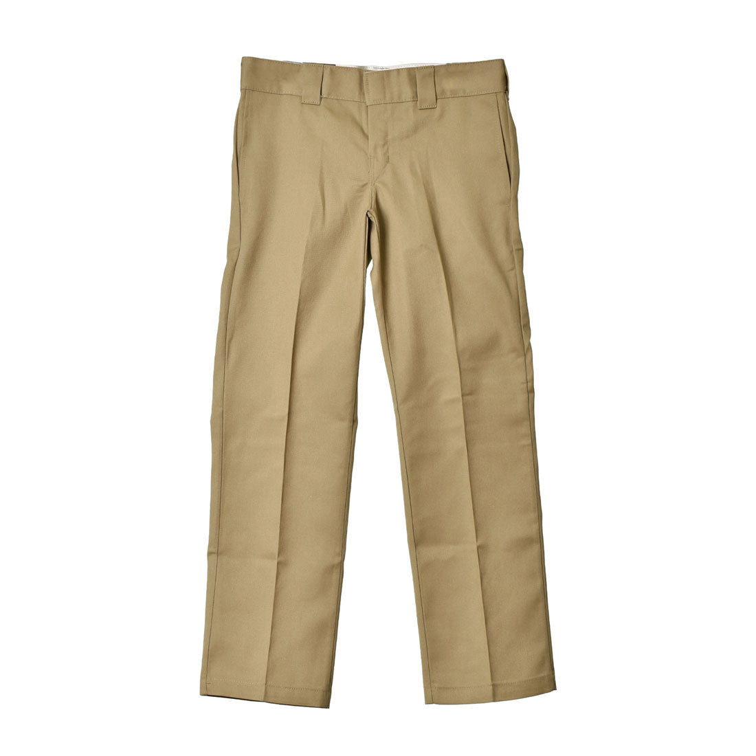 ディッキーズ Dickies BK CH DN KH CB 873 スリム ストレートパンツ ワークパンツ (股下30インチ) (カーキ) カーキ