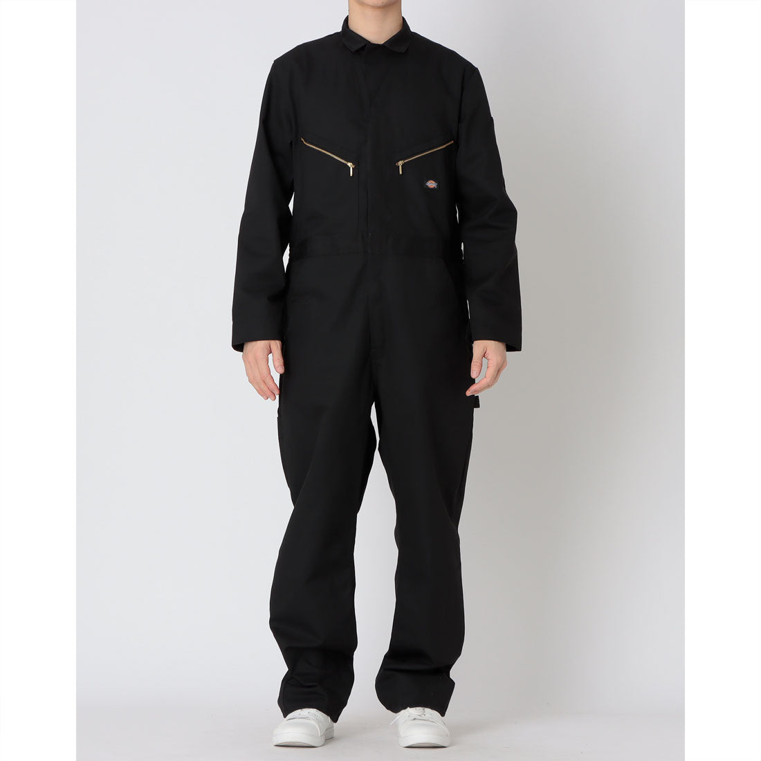 ディッキーズ Dickies ロング スリーブ デラックス カバーオール つなぎ (オリーブグリーン) オリーブグリーン