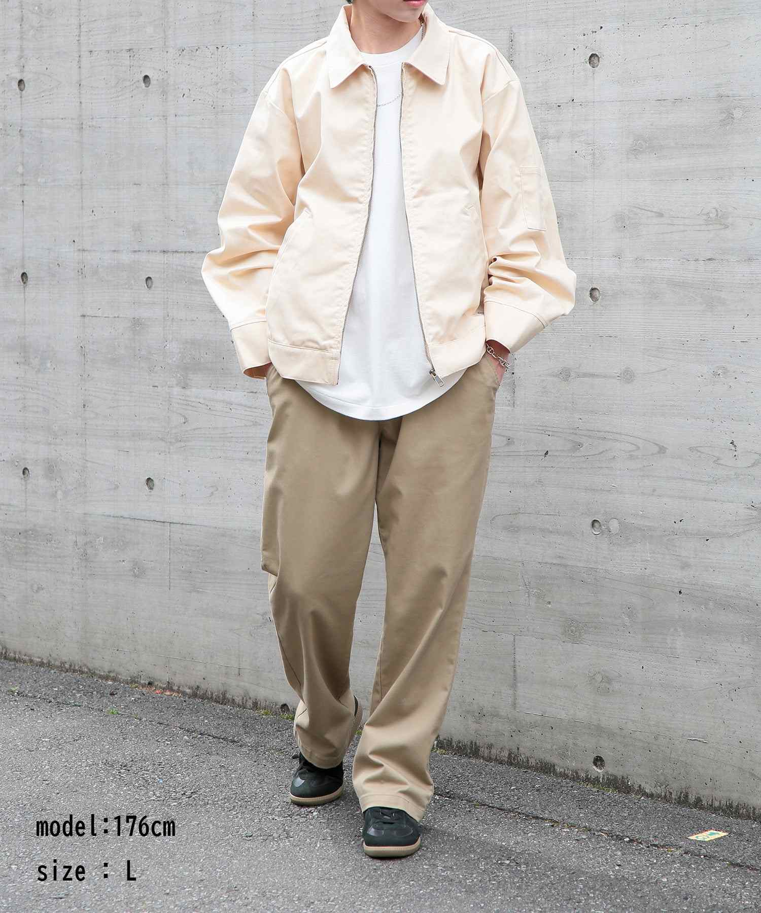 ディッキーズ Dickies 【Dickies / ディッキーズ】 T/C/PUツイルFZIPブルゾン アウター ブルゾン ジップ 長袖 ポケット ステンカラー 3178ー4130