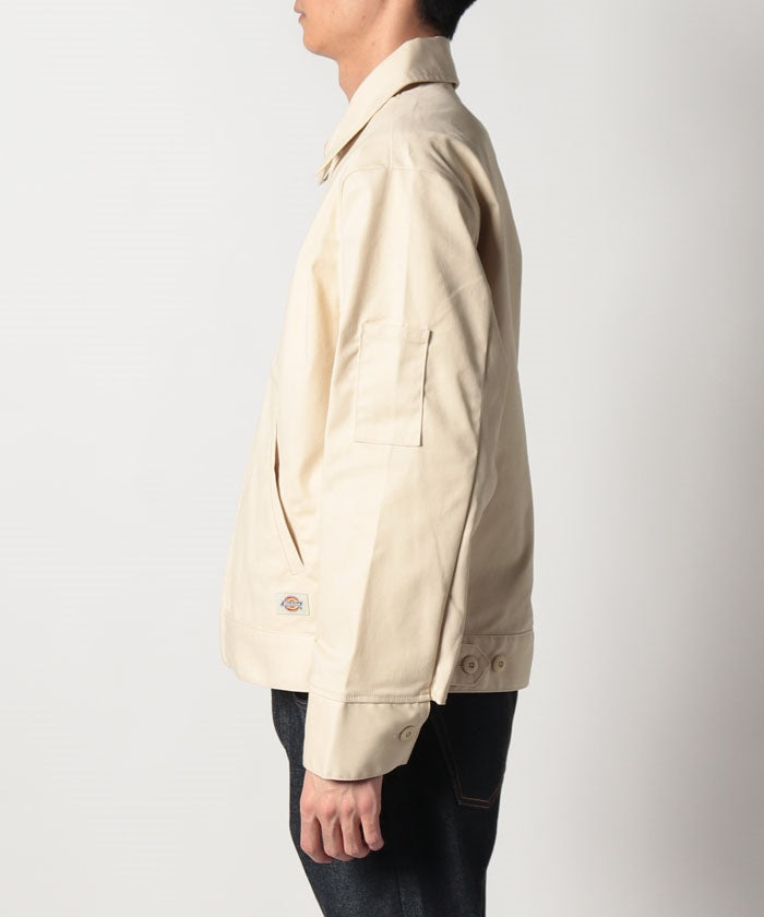 ディッキーズ Dickies 【Dickies / ディッキーズ】 T/C/PUツイルFZIPブルゾン アウター ブルゾン ジップ 長袖 ポケット ステンカラー 3178ー4130