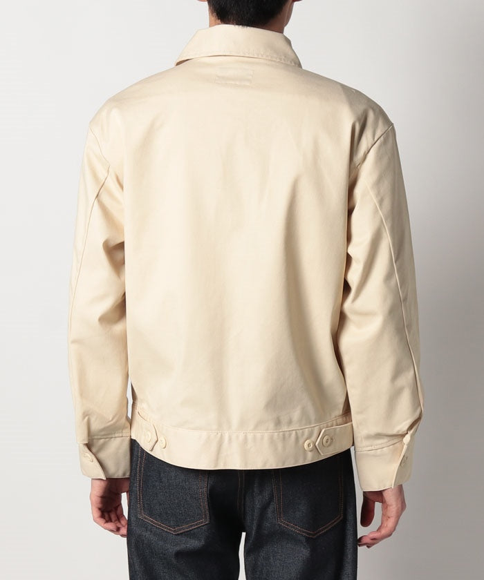 ディッキーズ Dickies 【Dickies / ディッキーズ】 T/C/PUツイルFZIPブルゾン アウター ブルゾン ジップ 長袖 ポケット ステンカラー 3178ー4130