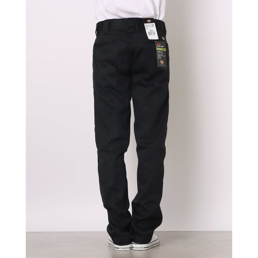 ディッキーズ Dickies スリムフィット (BLACK) BLACK