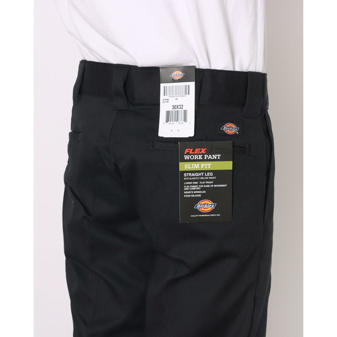 ディッキーズ Dickies スリムフィット (BLACK) BLACK