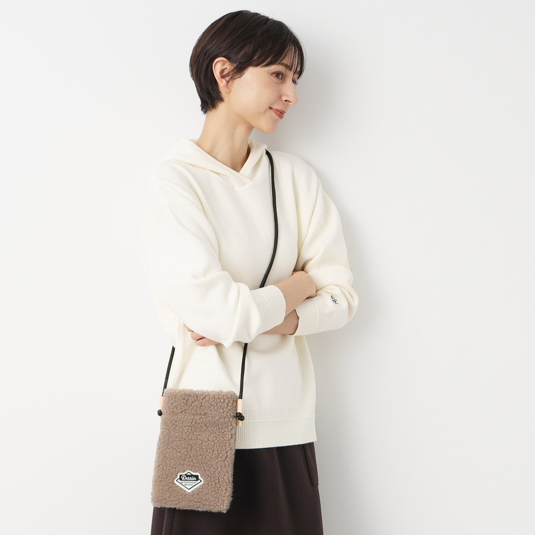 デッサン Dessin ボアミニショルダー (ベージュ(052)) ベージュ(052)