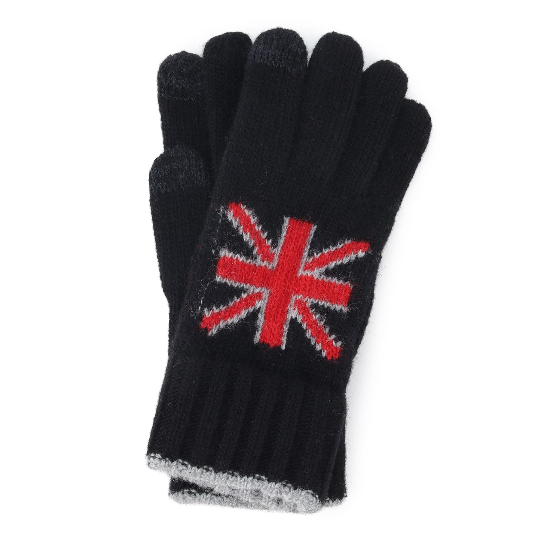 デッサン Dessin ユニオンジャックグローブ (ブラック(519)) ブラック(519)