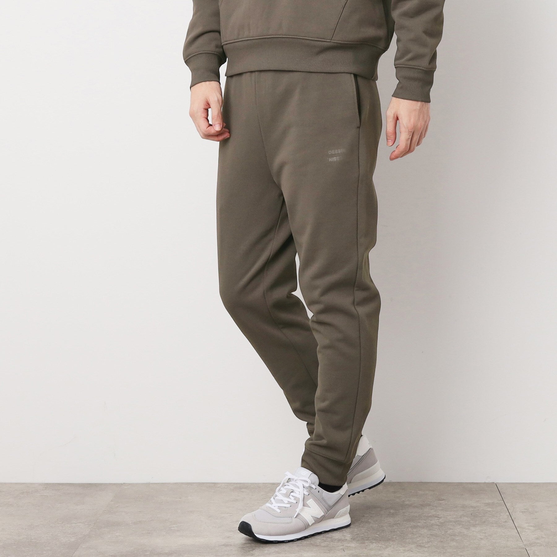 デッサン Dessin 【ユニセックス】裏起毛パンツ (ブラック(019)) ブラック(019)