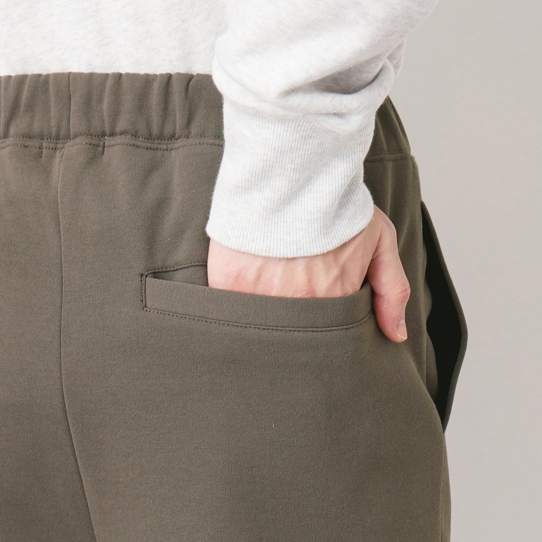 デッサン Dessin 【ユニセックス】裏起毛パンツ (ブラック(019)) ブラック(019)