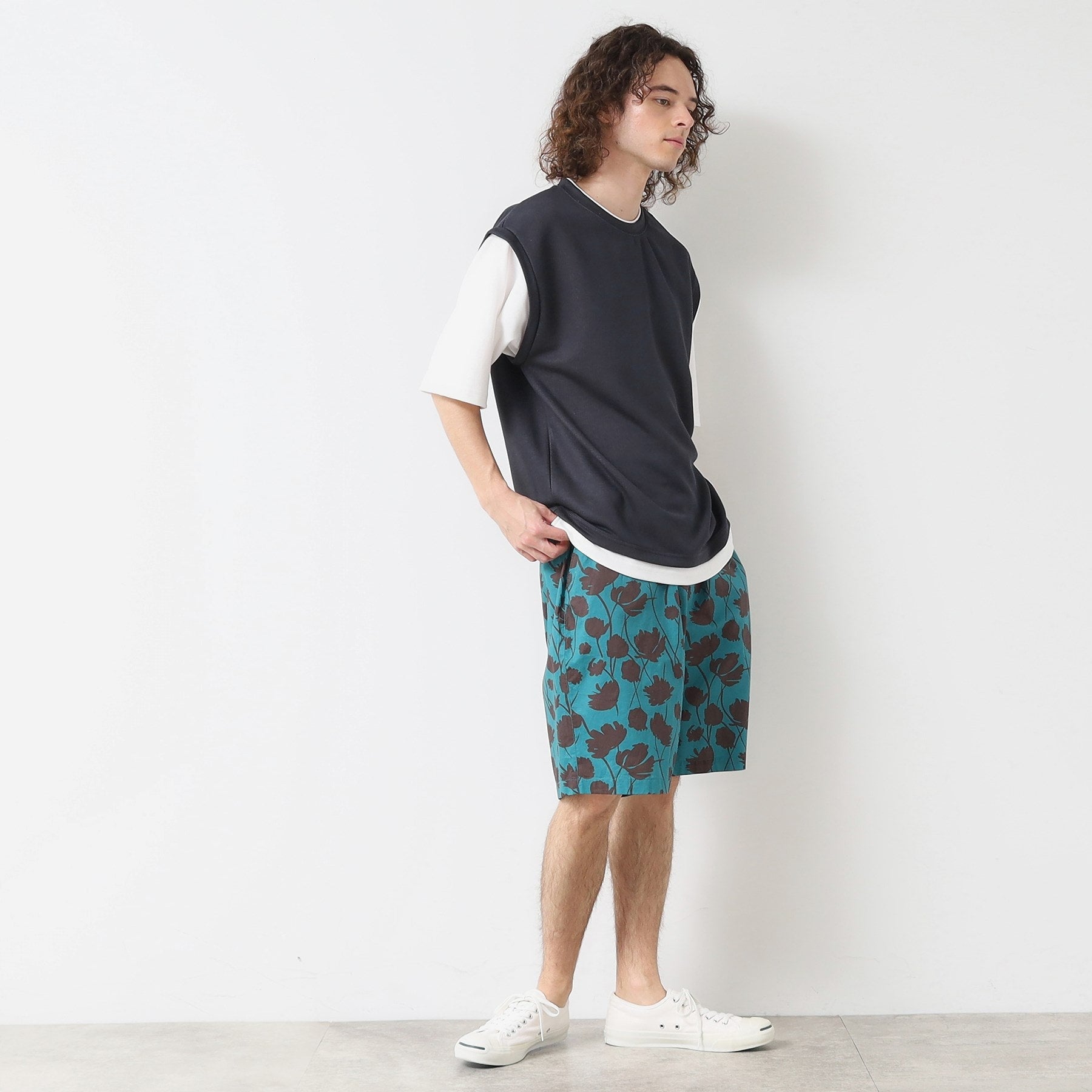 デッサン Dessin レイヤードライクTシャツ (ライトグレー(011)) ライトグレー(011)